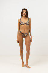 Cantabria Floral Holiday Pant Brown