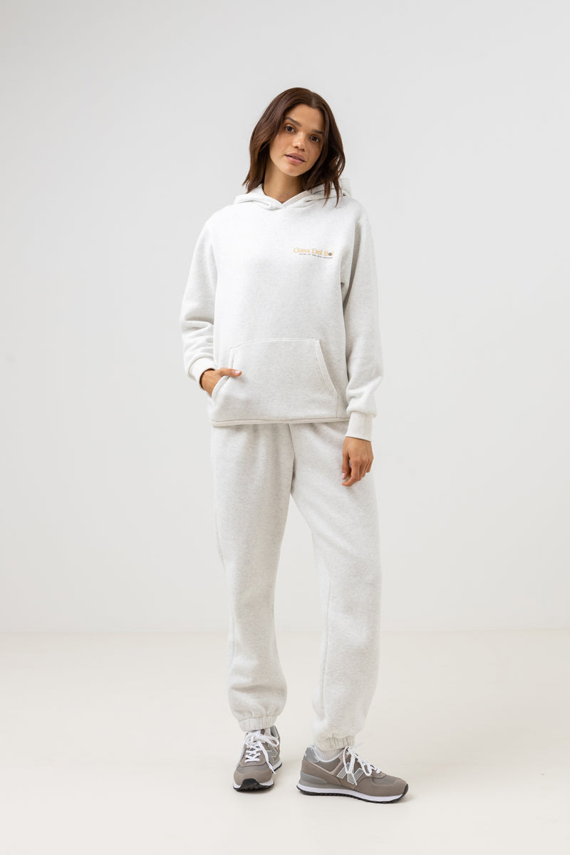 Casa Del Sol Hooded Fleece Grey Marle