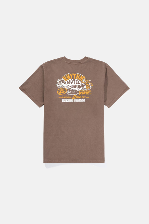Motel Vintage Ss T Shirt Brown