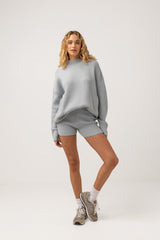 Classic Knit Jumper Ocean Blue