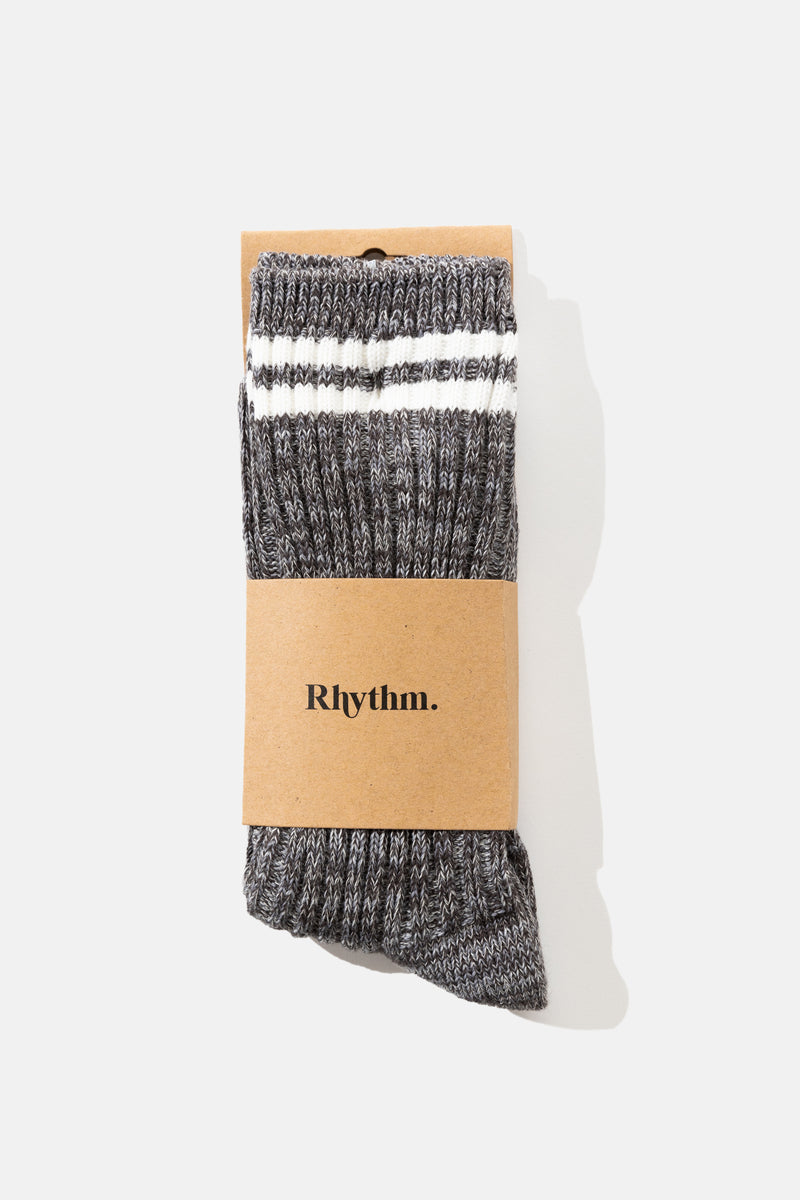 Everyday Crew Sock Charcoal Heather