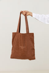 Rhythm Cord Tote Chocolate