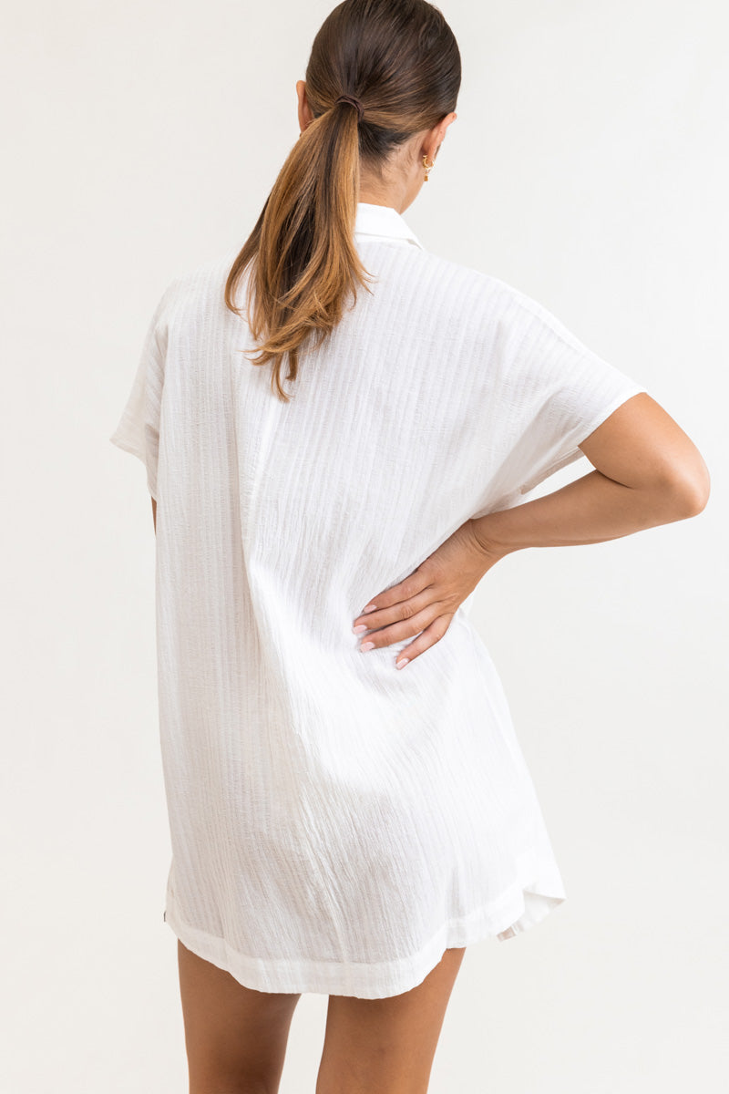 Naples Overswim White