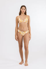 Mimosa Floral Holiday Pant Ivory
