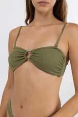 Avoca Ring Bandeau  Top  Olive