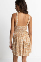 Highland Paisley Mini Dress Oak