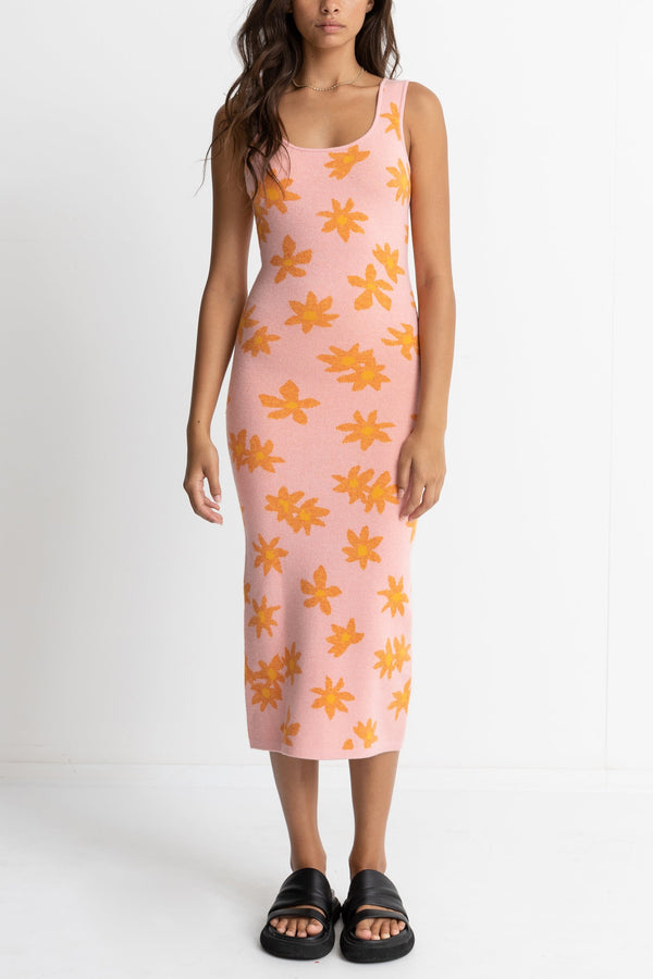 Marley Knit Midi Dress Pink