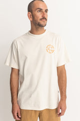 Rise & Shine Ss T Shirt Vintage White