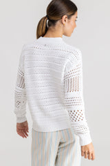 Chunky Knit Jumper Off White