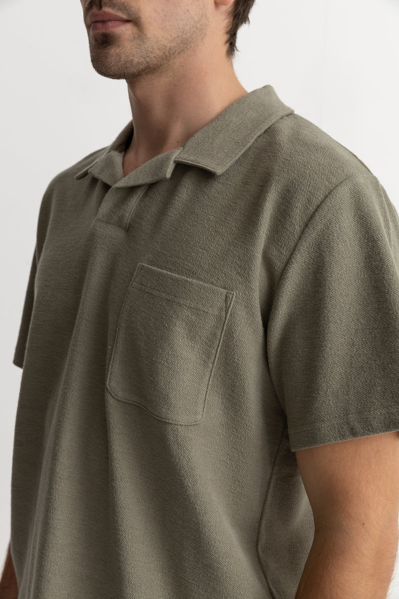 Vintage Terry Polo Sage