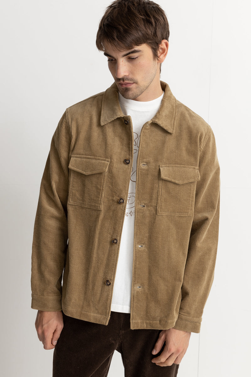 Cord Overshirt Sand