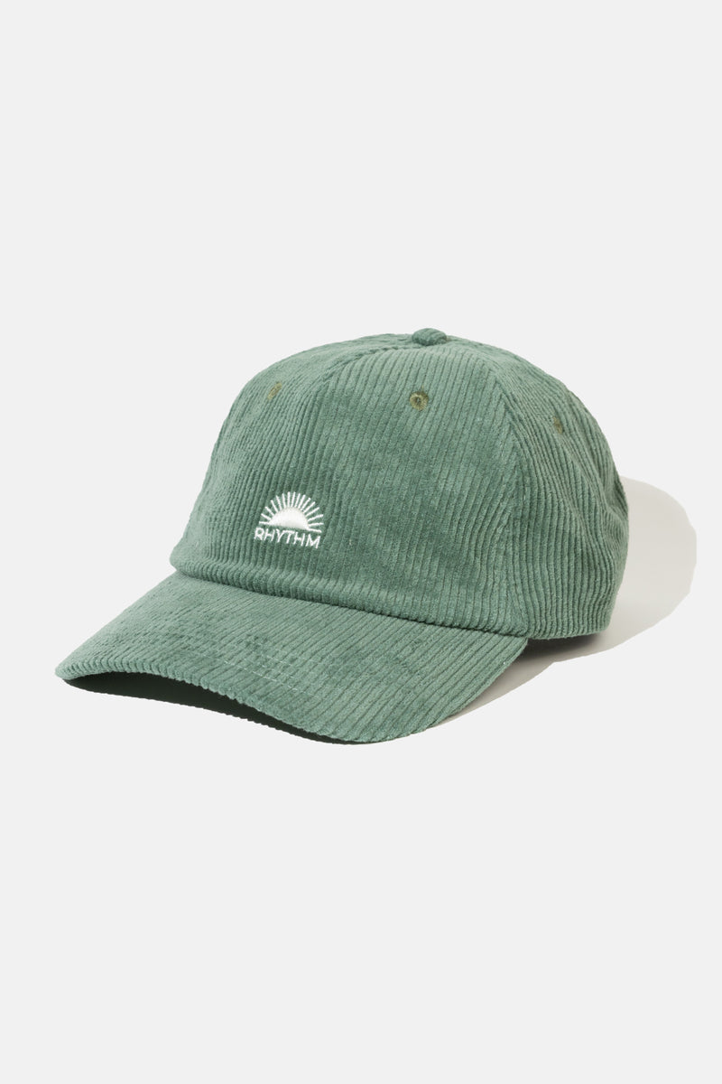 Cord Sun Cap Palm Green