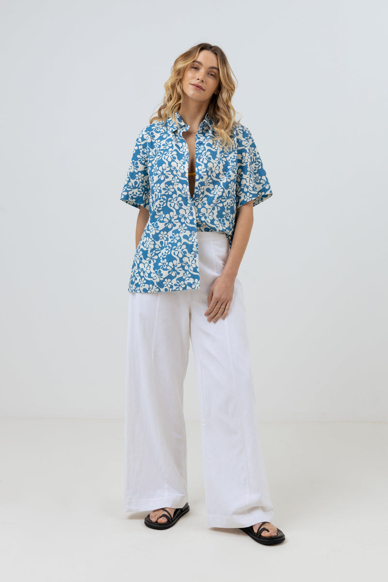 Whitehaven Wide Leg Pant White