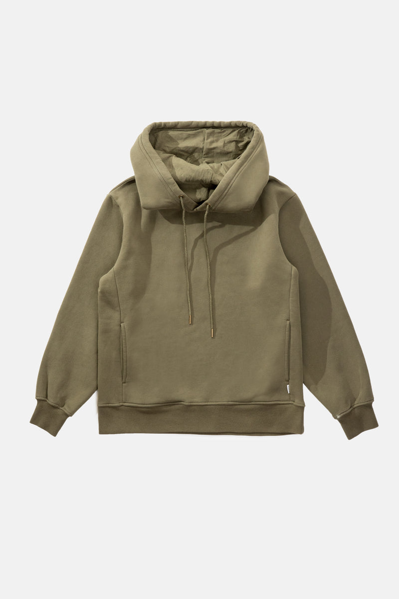 Classic Fleece Hood Olive