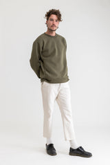 Classic Fleece Crew Olive