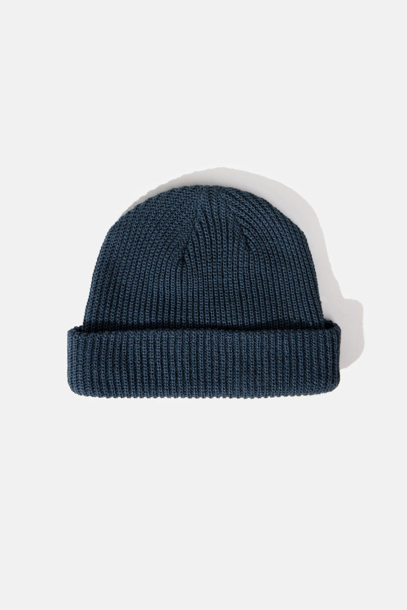Classic Watch Beanie Worn Navy