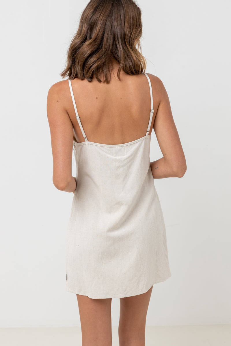 Classic Slip Dress Oat