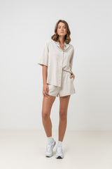 Classic Lounge Shirt Oat