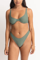 Classic Underwire Top Olive