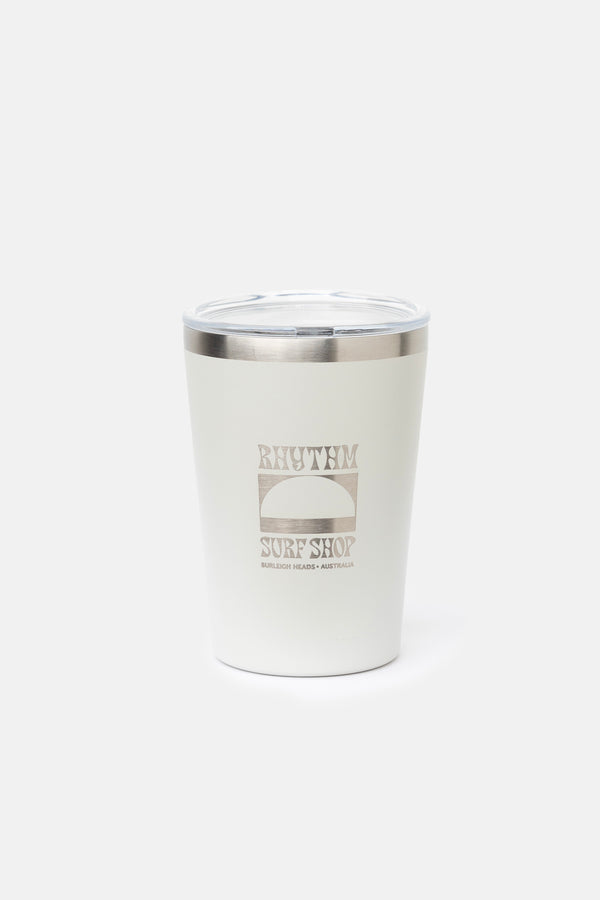 Project PARGO x Rhythm - 12oz Insulated Coffee Cup Surf Shop Bone White