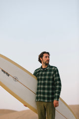 Check LS Shirt Olive