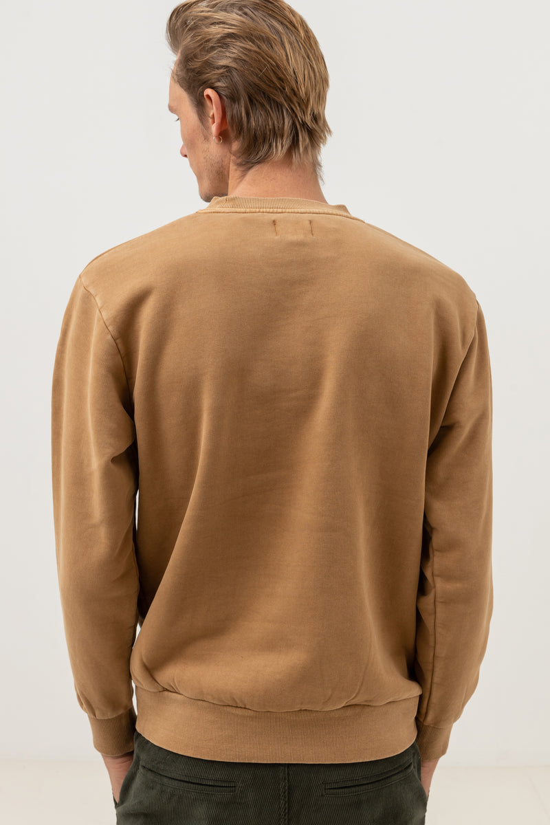 Worn Path Fleece Crew Brown